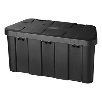 Coffre de rangement pour remorque en plastique 45L avec cadenas de combinaison de chiffres