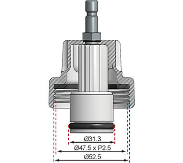 Adaptateur No. 15 pour Art. 8027: Mazda (M3)