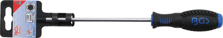 Tournevis six pans interieurs 5 mm longueur de la lame 150 mm