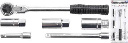 Jeu d&rsquo;outils pour bougies d&rsquo;allumage transmission 10 mm (3/8) 6 pieces