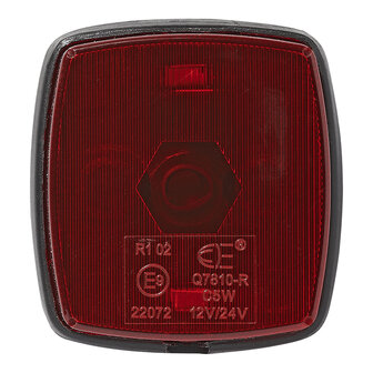 Feu de balisage rouge 65x60mm PM