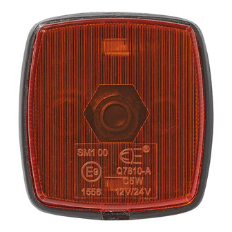 Feu de balisage lateral orange 65x60mm PM