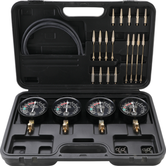 Kit testeur de synchronisation de carburateur avec 4 chronos de synchronisation 26 pieces