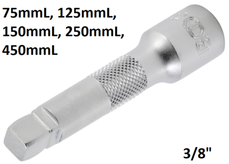 Rallonge basculant 10 mm (3/8) 75 mm