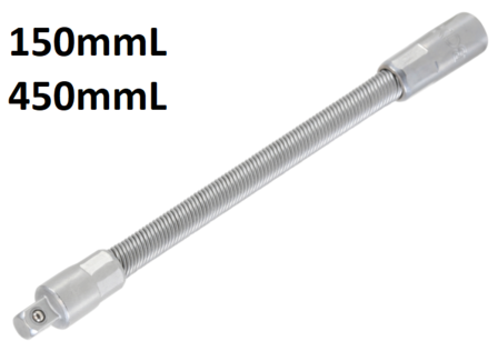 Rallonge flexible 6,3 mm (1/4) 150 mm