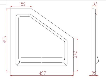 Cabine de sablage 220 l