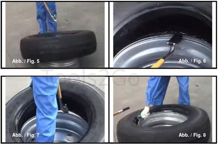 Levier de montage et demontage pneu PL 28 - 30 mm