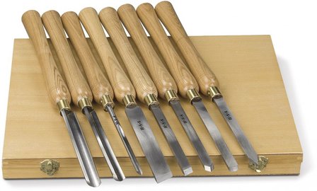 Jeu de couteaux a bois 8 pcs