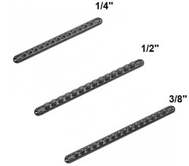 Rails magnetiques en aluminium