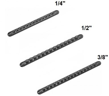 Rails magnetiques en aluminium