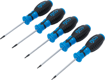 Schraubendreher-Satz T-Profil (f&uuml;r Torx) T6 - T10 5-tlg