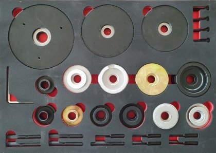 Sterling Kit de montage de roulements Master HBU 62/66/72/78/82/85 mm