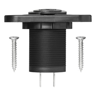 Bo&icirc;tier d&#039;encastrement USB double type A 3100mA 12V/24V