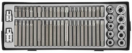 Module de 58 embouts Torx - Hex - XZN