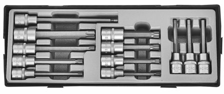 Module de 12 douilles tournevis Torx - Hex - XZN 1/2