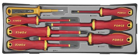 Module de 7 tournevis isoles 1000V