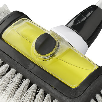 Brosse de lavage 3D avec reservoir de shampooing manche telescopique 1,65 m&egrave;tre