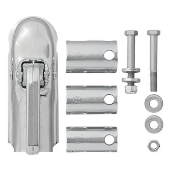 Attelage a boule en acier rond 40/45/50 mm 2300 kg freine