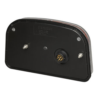 Feu arriere 6 fonctions 240x150mm LED gauche