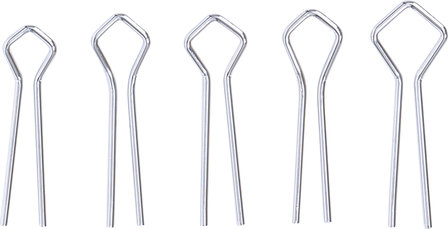 Inserts d&rsquo;etrier pour l&rsquo;outil d&rsquo;insertion de profiles de vitres pour art. 8002