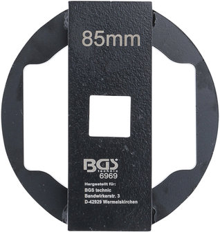 Cle de boulon/bouchon d&rsquo;essieu pour essieu avant BPW 13 t 85 mm