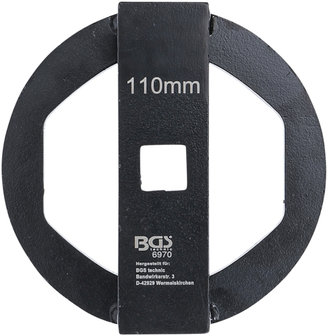 Cle de boulon/bouchon d&rsquo;essieu arriere pour essieux BPW 110 mm
