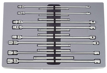 Tournevis universel a ecrou long 8 pieces