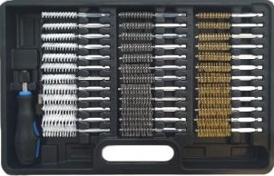 Coffret de brosses rotatives pour perceuse 36 pcs