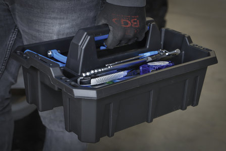 Mallette de transport d&#039;outils en plastique renforce