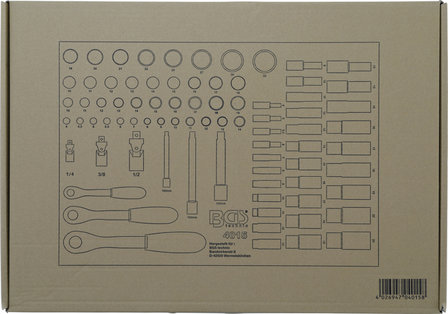 Jeu de douilles 80 pieces