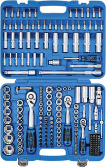 171-delig 12 - pt . Aansluiting Set 1/4 + 3/8 + 1/2