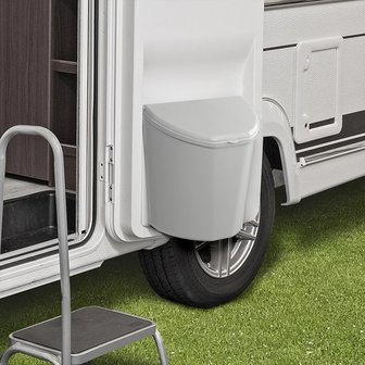 Poubelle avec couvercle 10L pour caravane/camping-car