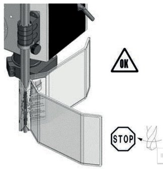 Perceuse d&#039;etabli vario diametre 24 mm 3x400V