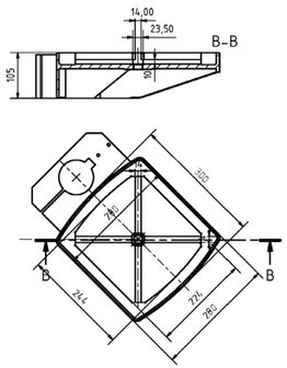 Perceuse d&#039;etabli vario diametre 24 mm 3x400V