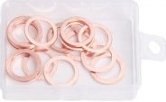 Assortiment d&#039;anneaux en laiton 14mm 20 pcs