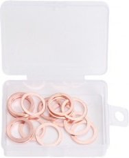 Assortiment d&#039;anneaux en laiton 16mm 20 pcs