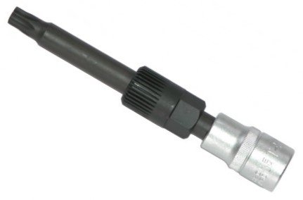 Cle douille pour poulie debrayable d&#039;alternateur Torx T50