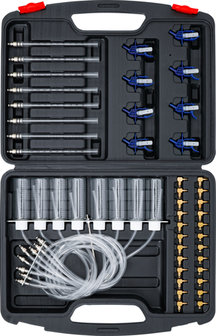 Testeur Common Rail avec 32 adaptateurs