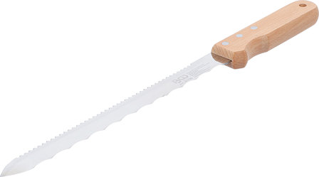 Couteau pour decoupe d&#039;isolation 420 mm Poignee en bois