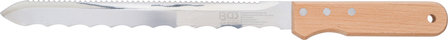 Couteau pour decoupe d&#039;isolation 420 mm Poignee en bois