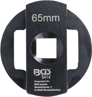 Cle de boulon/bouchon d&rsquo;essieu arriere pour essieux BPW 65 mm