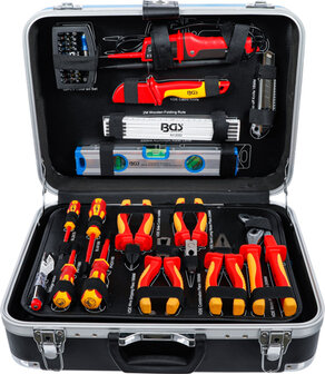 Caisse a outils pour electricien 118 pieces