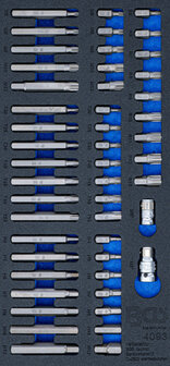 Porte-outils 1/3: Ensemble de bits combines 49 pcs