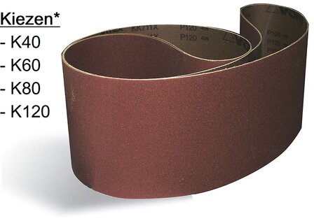 Bandes abrasives metal / bois 150x2000mm