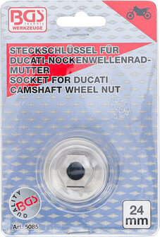 Douilles pour ecrous de pignon d&#039;arbre a cames pour Ducati 24 mm