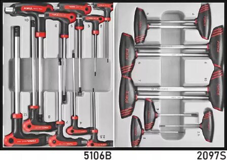 Chariot a outils a 8 tiroirs avec 325 outils (S&amp;M)