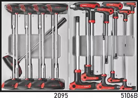 Chariot a outils a 8 tiroirs avec 286 outils