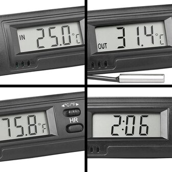 Interieur/exterieur thermometre modele 2