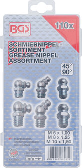 Smeernippel assortiment 110 delig