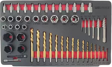 Jeu de tournevis/embouts de percage 54 pieces